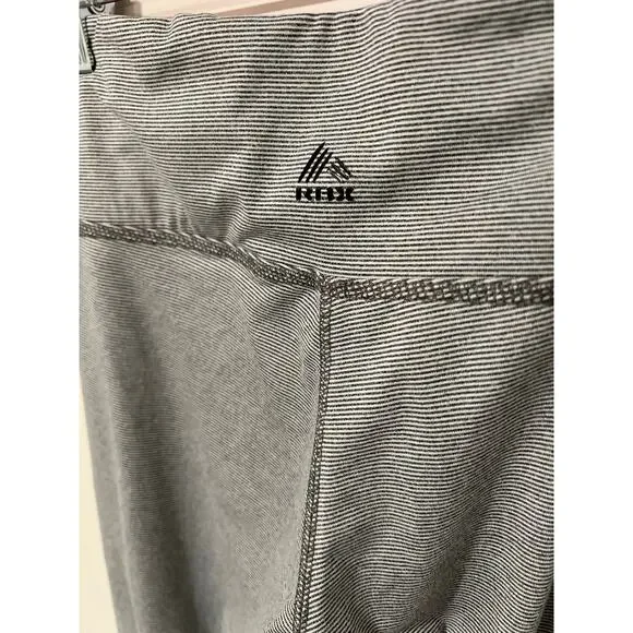 RBK, Full Length Leggings, Gray and White, Size S, 1066D - Picture 3 of 3